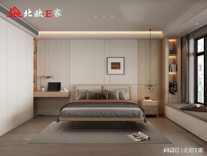搭配方案品味生活的静谧时光开元棋牌北欧E家实木家具(图2)