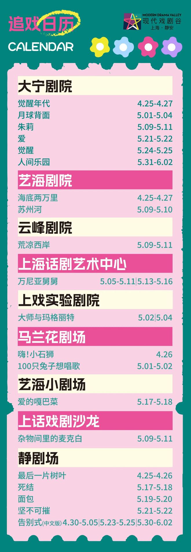 都4月演出指南ky开元棋牌魔(图29)